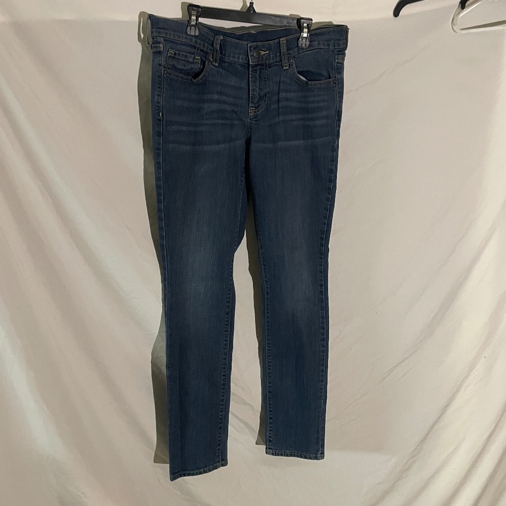 Straight leg jeans